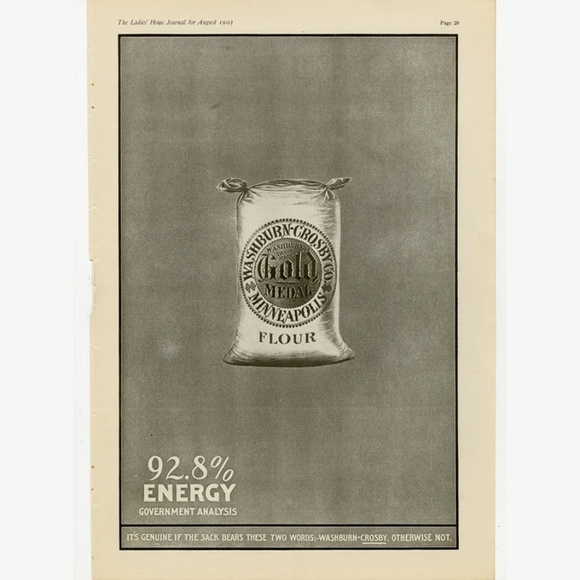 1903 Advertising Ad, Page from The Ladies' Home Journal August, 1903, Gold Medal - Picture 3 of 6